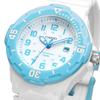 Casio Аналоговые часы LRW -200H-2BV / -200HS-4EV Женские/Детские Дешевые часы Casio в прозрачно-розовом/глянцево-белом и синем цвете (Импортный)
