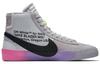 Nike Блейзер Мид Off White Серый Волк Серена Королева AA3832-002