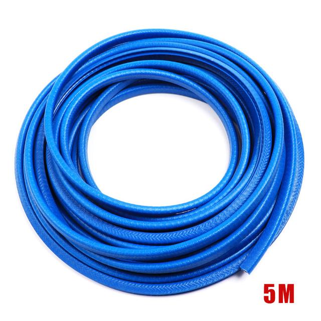 5 м полоса для предотвращения столкновений на двери автомобиля со стальным диском, накладка на бампер, защитная полоса от царапин, уплотнительная защита, Стайлинг автомобиля