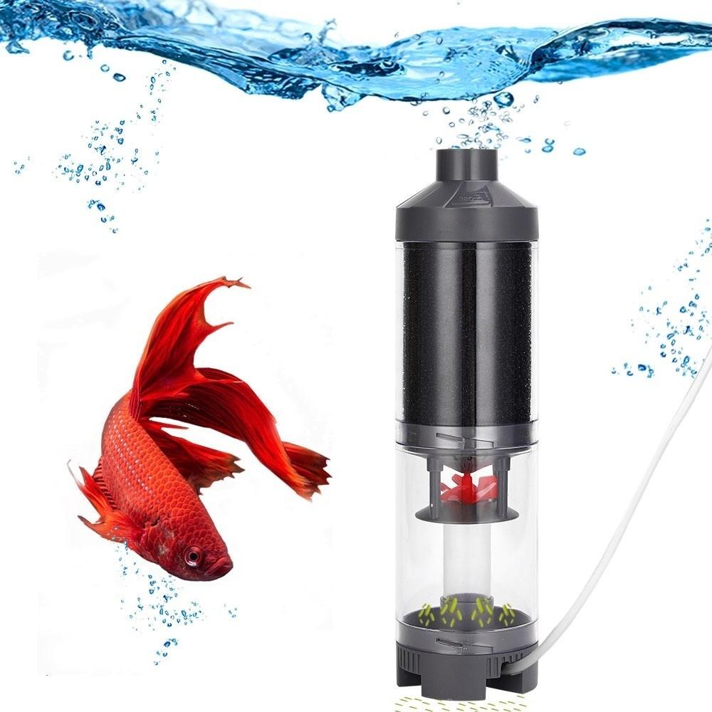 Air Pump Driven Automatic Cleaning Filter Efficient Fish Poop Collector  Aquarium Cleaning