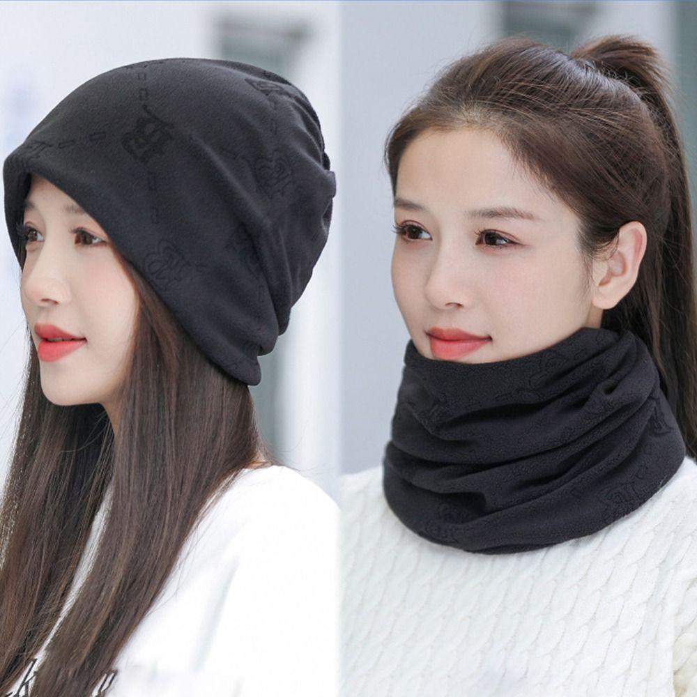 Шарфы с утолщенной подкладкой, полиэстеровый спортивный шарф, модная шапка-пуловер