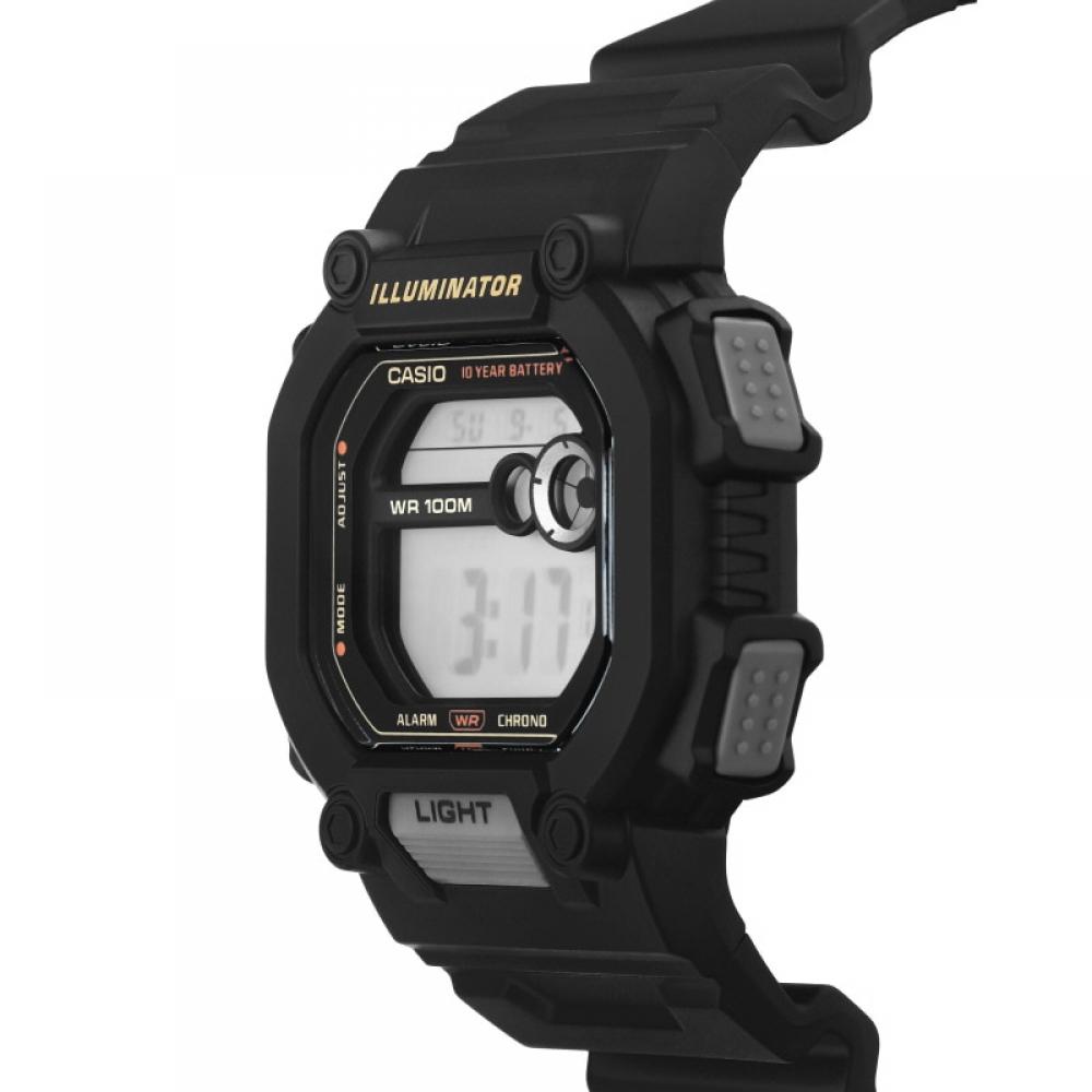 Casio W 737hx 1avdf  W 737hx 1a  Цифровые квадратные спортивные часы Soldier для мужчин из полиуретана