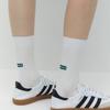 DEPOUND essential rib socks - off white
