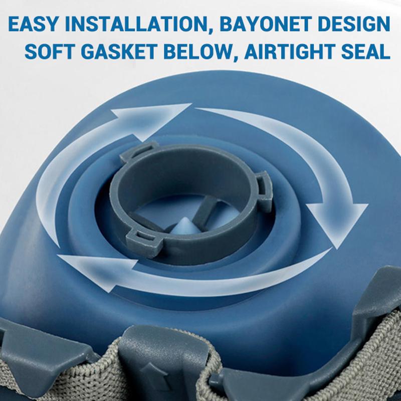 7503 Химический респиратор Защитная маска Промышленный баллончик с краской в ​​сочетании с фильтром 6000 против органического газа