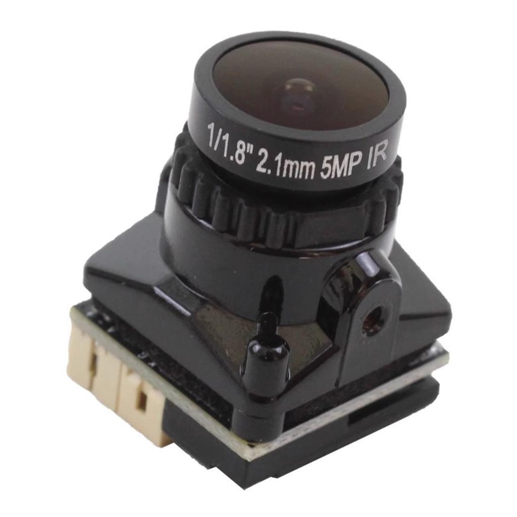 Micro 1800TVL Camera 2.1mm Lens High Resolution and Multi Format Support PAL/NTSC Switchable for FPV Drones Flying