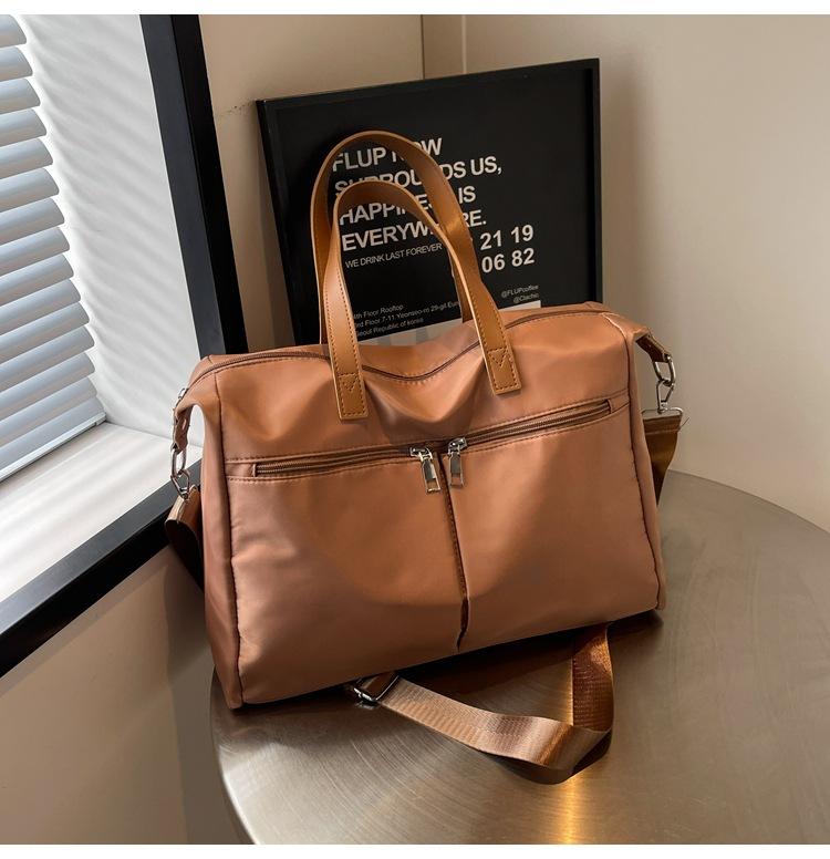 2024 Новая большая вместительная трендовая сумка-тоут, модная универсальная сумка-мессенджер для женщин, студенток, дорожная сумка через плечо