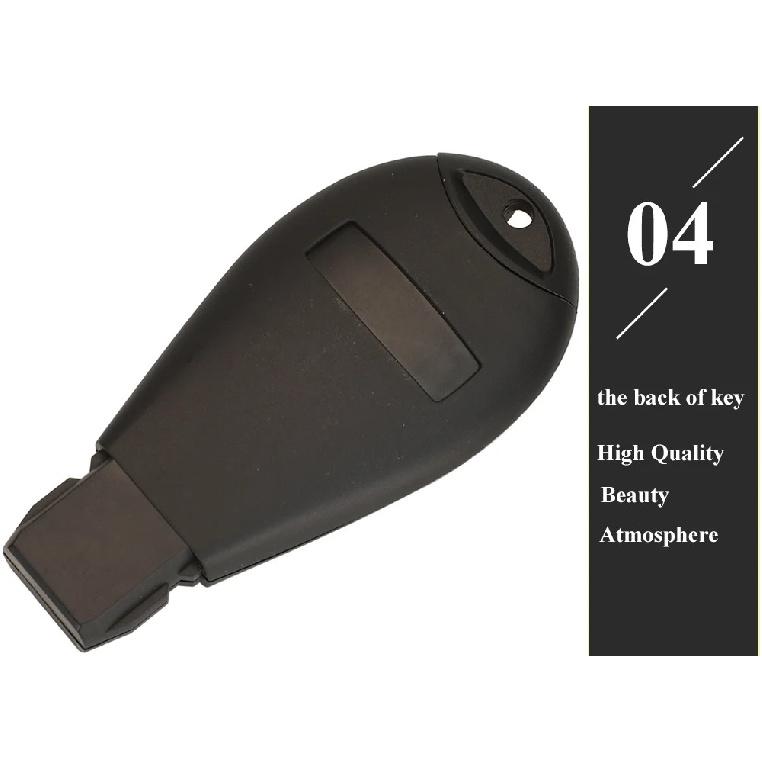 jingyuqin GQ4-53T 433MHz 4A Chip Fobik Remote Car Key fob for For Dodge RAM Jeep Cherokee Sport KL Chrysler Town & Country 2014+