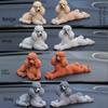 Resin Dog Figurines For Modern Home Decor Gift For Pet Enthusiasts
