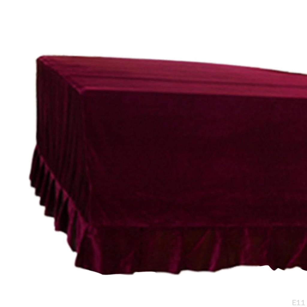 Чехол для рояля пылезащитный универсальный, мягкий, треугольный чехол, предотвращает повреждение от пыли