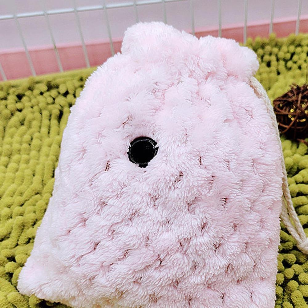 Drawstring Closure Pet Sleeping Bag Vent Design Small Pet Carrier Soft Bonding Pouch For Hamster