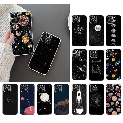 Phone Case For Iphone 17 Pro Max Air 16 15 14 13 Pro Max 15 16 Pro 15Plus Cartoon Space Planet