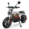 iScooter Электросамокат DX5 Pro с отсеком для хранения, аккумулятор 52 В 20 Ач, 17-дюймовые внедорожные шины