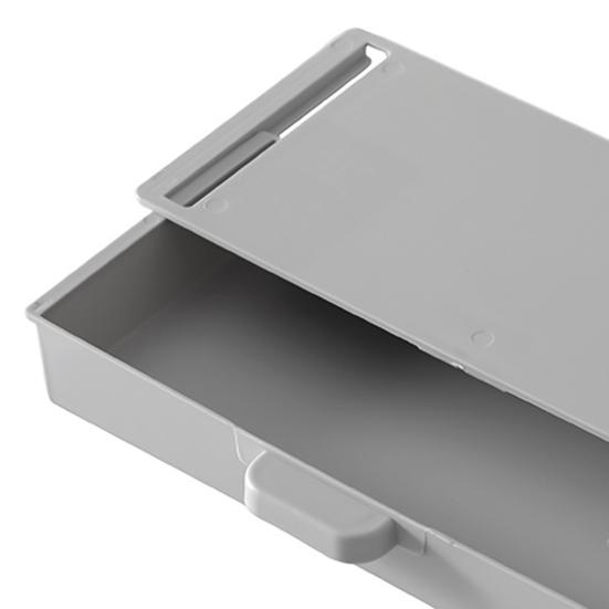 Скрытый под ящиком стола самоклеящийся пластиковый ящик для хранения ювелирных изделий для макияжа для кухни