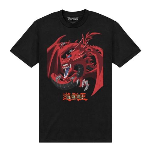Ю Ги О! Футболка унисекс для взрослых Slifer the Sky Dragon