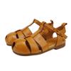 Fashion GKTINOO 2025 Summer New Genuine Leather Women's Shoes High Quality Cowhide Lightweight Hollow-out Peep Toe Sandals