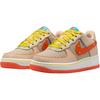 Nike Air Force 1 Low GS D.I.Y. Детские кроссовки Diorama Песочный дрифт Безопасный оранжевый IB7725-126