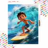 Disney DIY diamond painting 5d full diamond surfing cross stitch diamond living room bedroom decorative painting