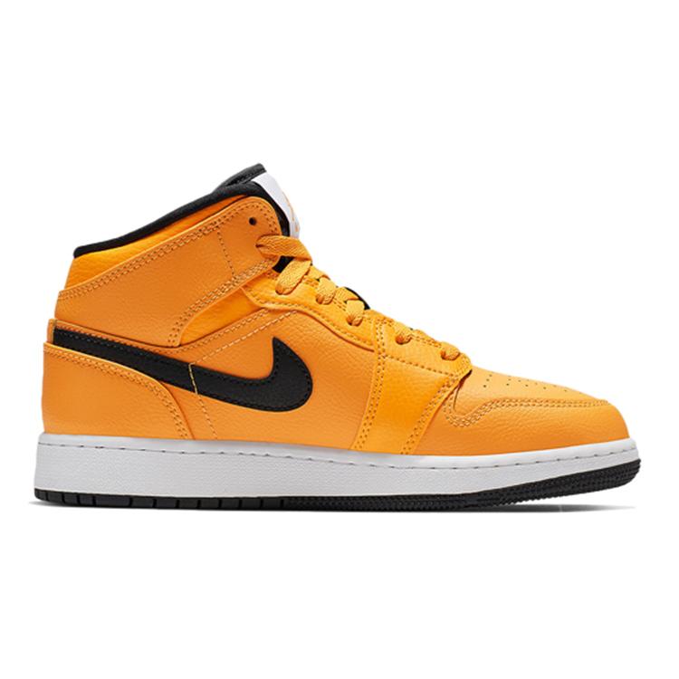 Jordan 1 Mid GS University Gold 554725-700