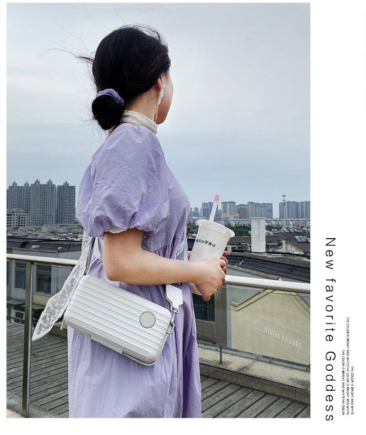 Многофункциональный органайзер для макияжа с жестким корпусом, сумка-кроссбоди, мини-сумка - Легкий, износостойкий, портативный модный клатч