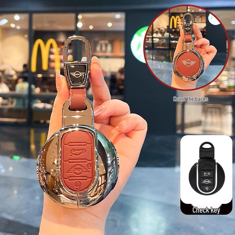 BMW Mini Key Cover, MINI Case, JCW/F60F55 Buckle, Mini Cooper Countryman Bag