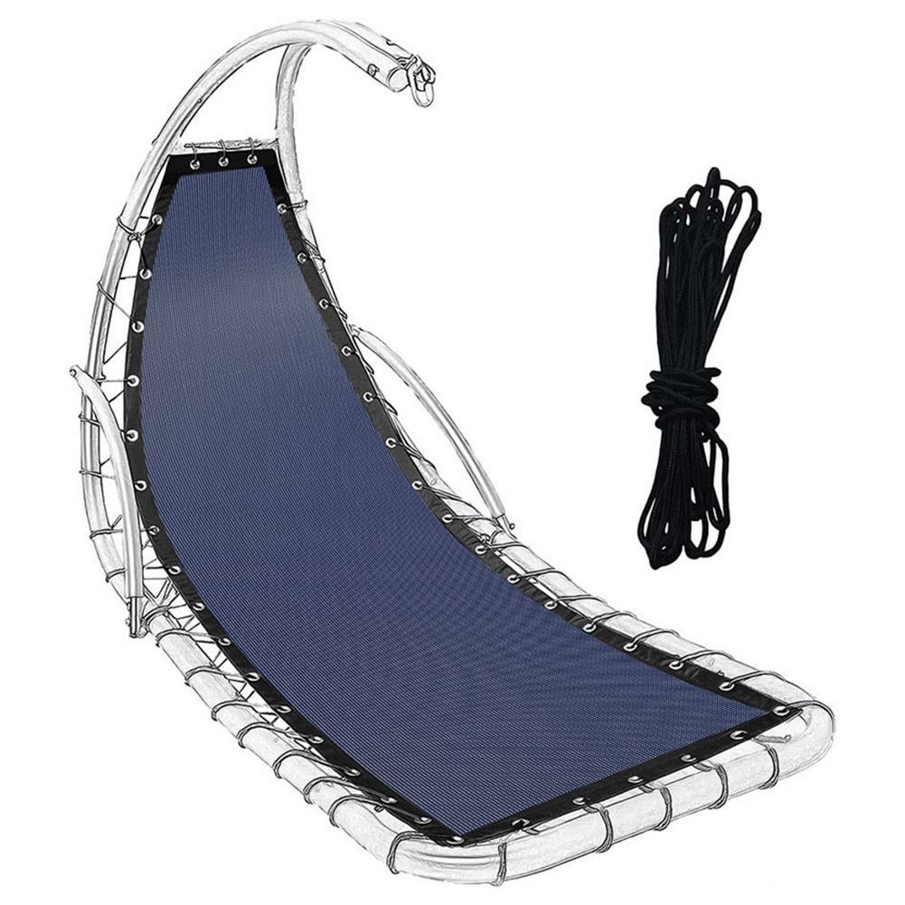 Подвесное кресло-качели, сменная ткань сиденья, рассчитанная на долговечность