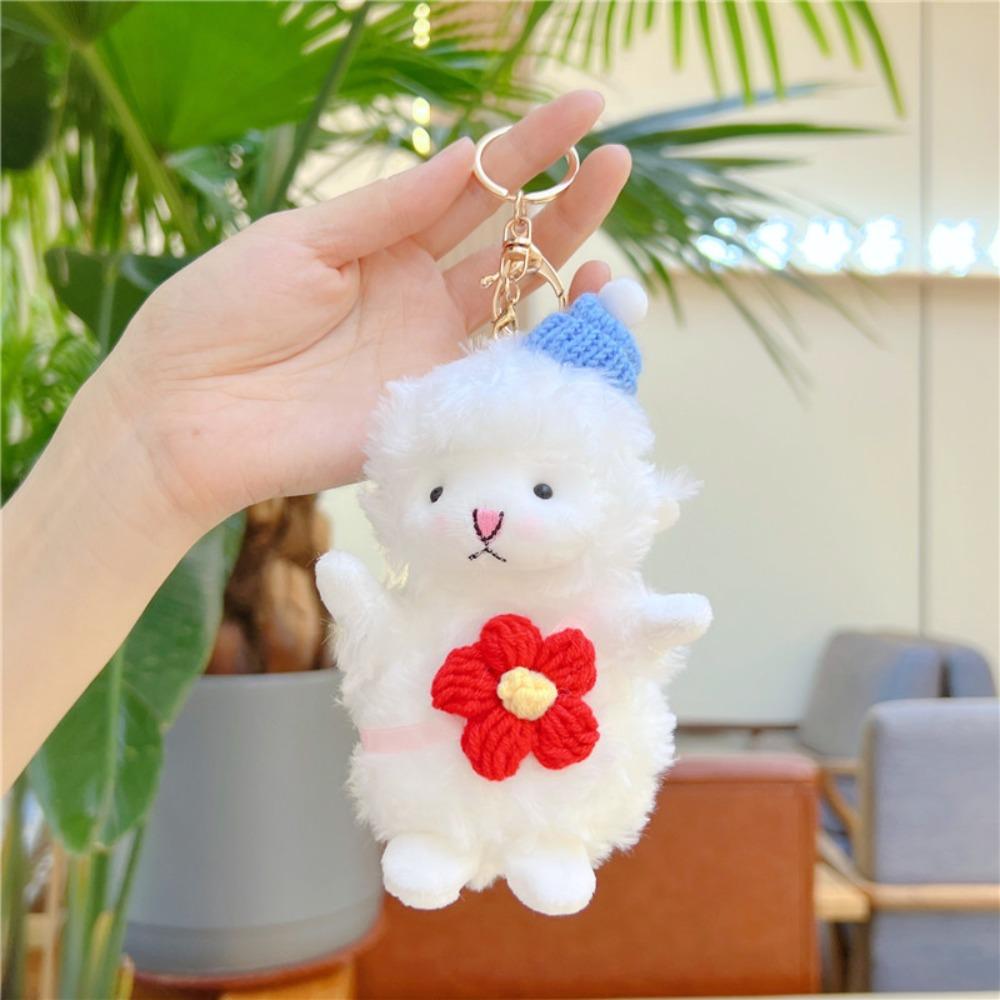 Милый брелок плюшевый овечка подвеска новая овечка кукла сумка подвеска подарки
