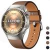 22 мм 20 мм кожаный ремешок для HUAWEI WATCH GT 6 GT6 Pro GT5 GT4 46 мм GT3 GT2 42 мм Watch 5/4/3 Pro ремешок для часов браслеты на запястье 2028