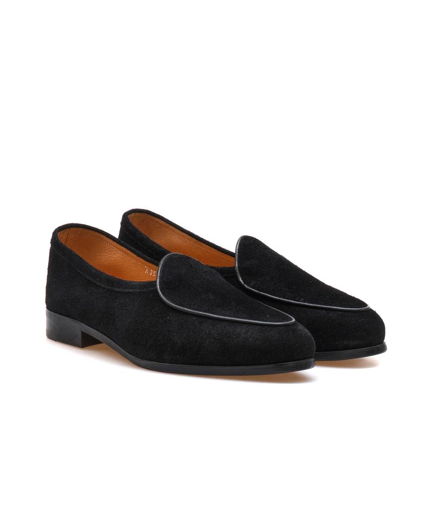 Allclassic Alc4400 Belgian Loafers_Black Suede