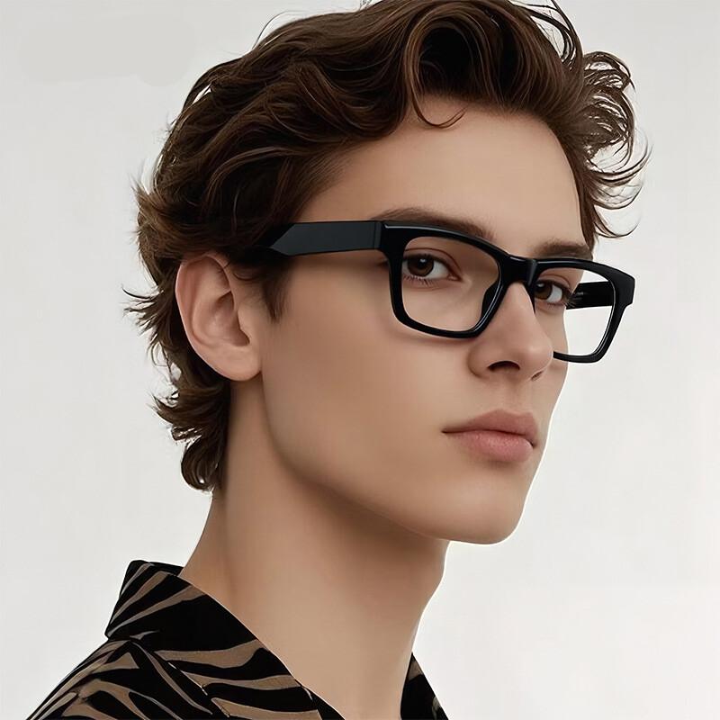 Модные унисекс квадратные очки для чтения с толстой оправой TR90, защитные от синего света, для близоруких, защита от излучения, оптические очки