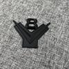 Suitable for car modification 3D three-dimensional car logo new V8 car sticker body sticker metal rear label label decoration