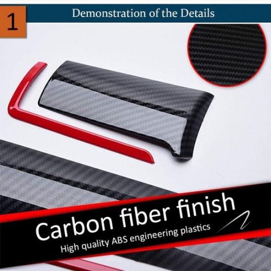 Center Dashboard Console Cover Trim Sticker Frame Strip for Honda Civic 16-20