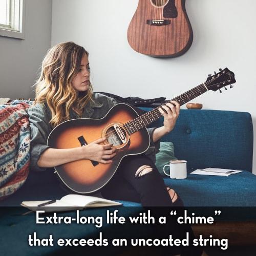 DR Strings Acoustic Guitar Strings DRAGON SKIN+ Phosphor Bronze DAP-10