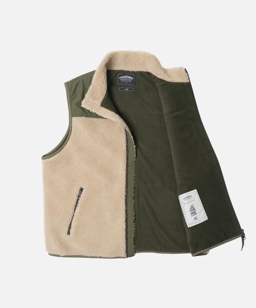Флисовый жилет Frizmworks Snug _ Пыльно-бежевый