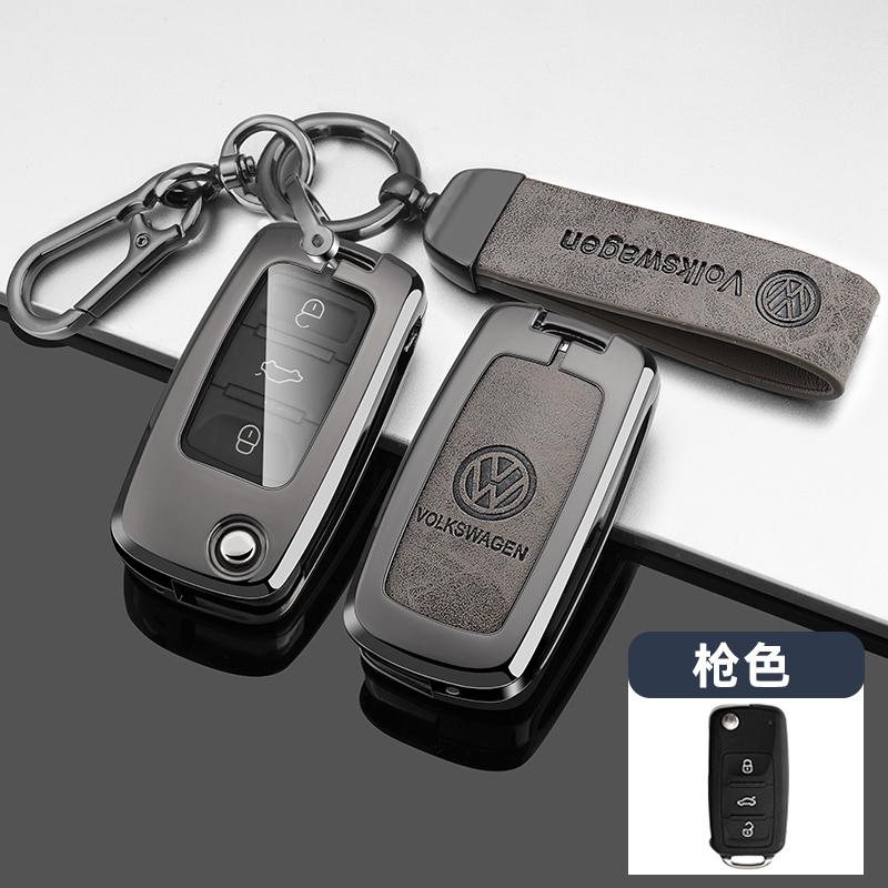 Для VOLKSWAGEN VW Чехол-обложка для корпуса автомобильного ключа Для Volkswagen VW Polo Golf Passat Tiguan Beetle Caddy T5 Up Eos Skoda Octavia Seat L