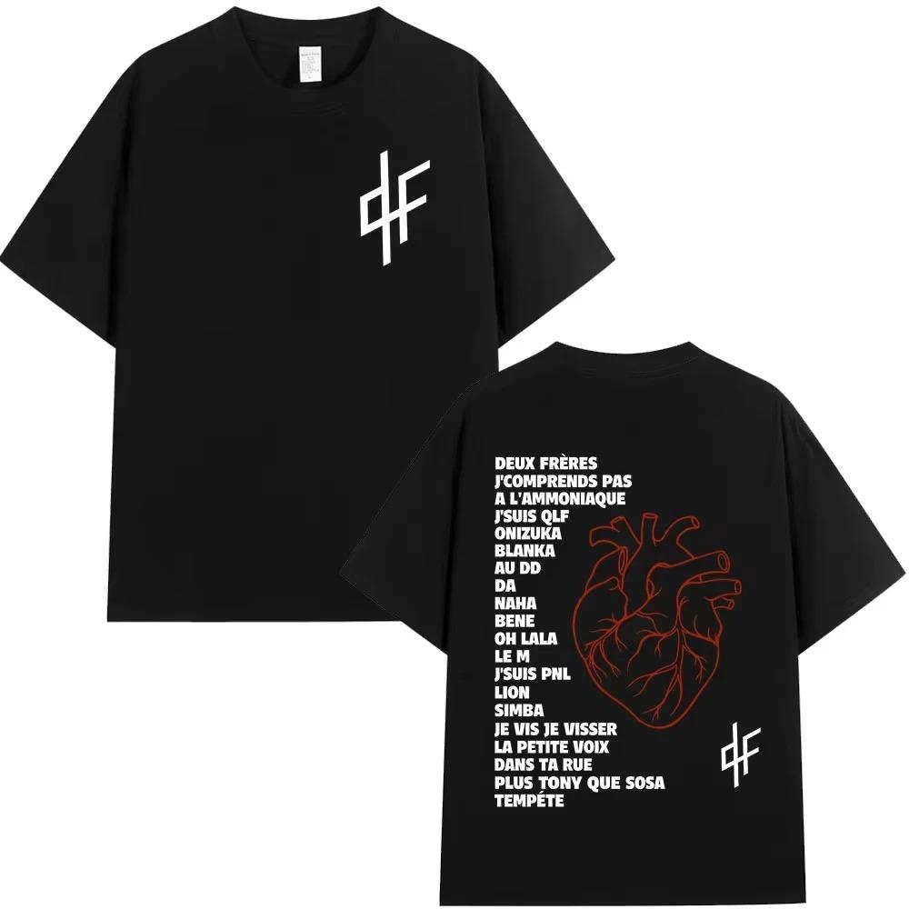 2026 Rapper PNL Le Monde Chico Album Graphic Tshirt Unisex Women Fashion Hip Hop Short Sleeve Tshirts Cotton Casual T Shirt