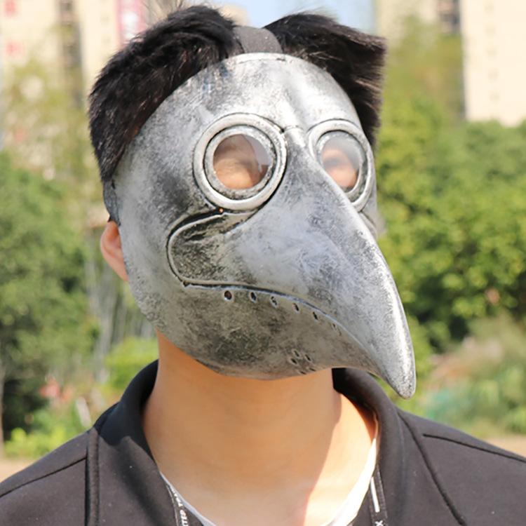 Best-selling Halloween Plague Doctor Beak Mask for Party cosplay Props and gifts