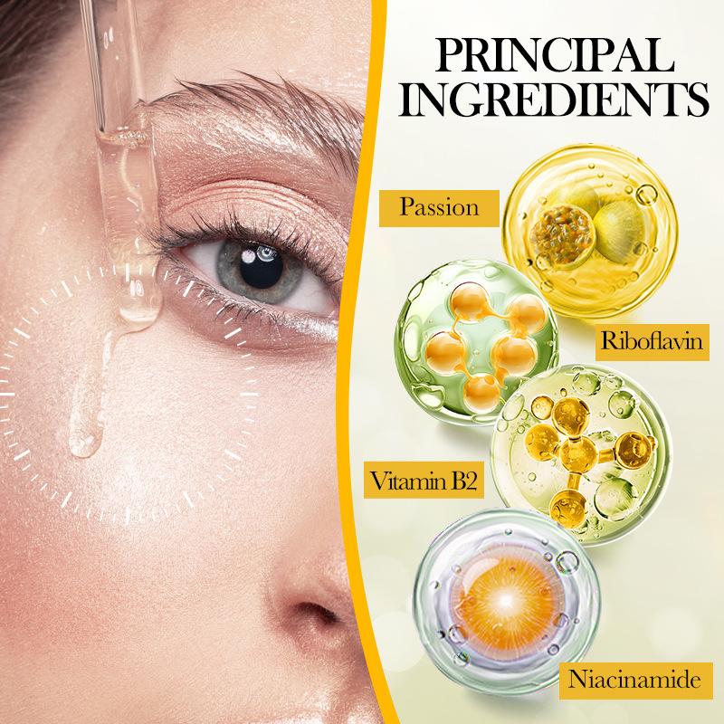 Антиоксидантная питательная сыворотка для лица с маракуйей и витамином B2 для увлажнения