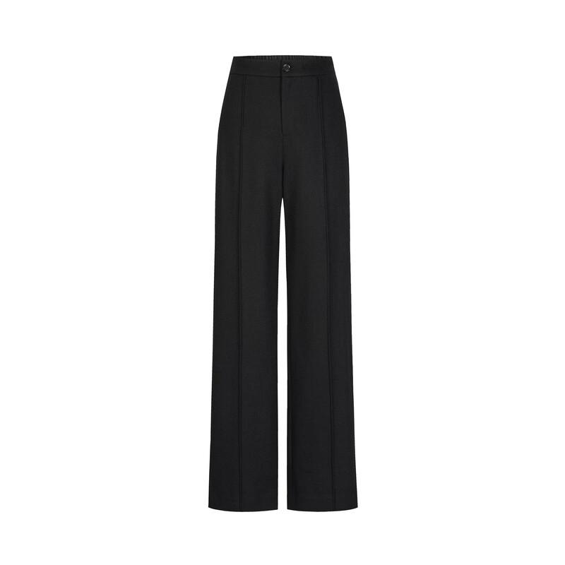JZ AnnaKou Women's Loose Wide-Leg Trousers