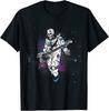 Skeleton Bass Player Cool Astr0naut Bassist Unisex T-shirt