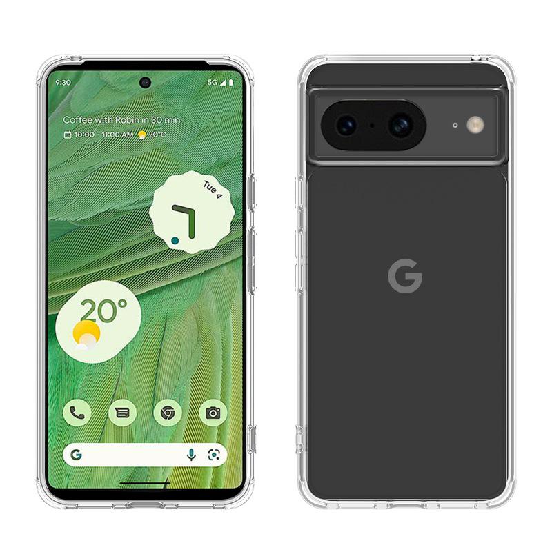 Применимый чехол для мобильного телефона pixel 11pro прозрачный устойчивый к царапинам два в одном Google 10proxl Bayer анти-желтый жесткий чехол