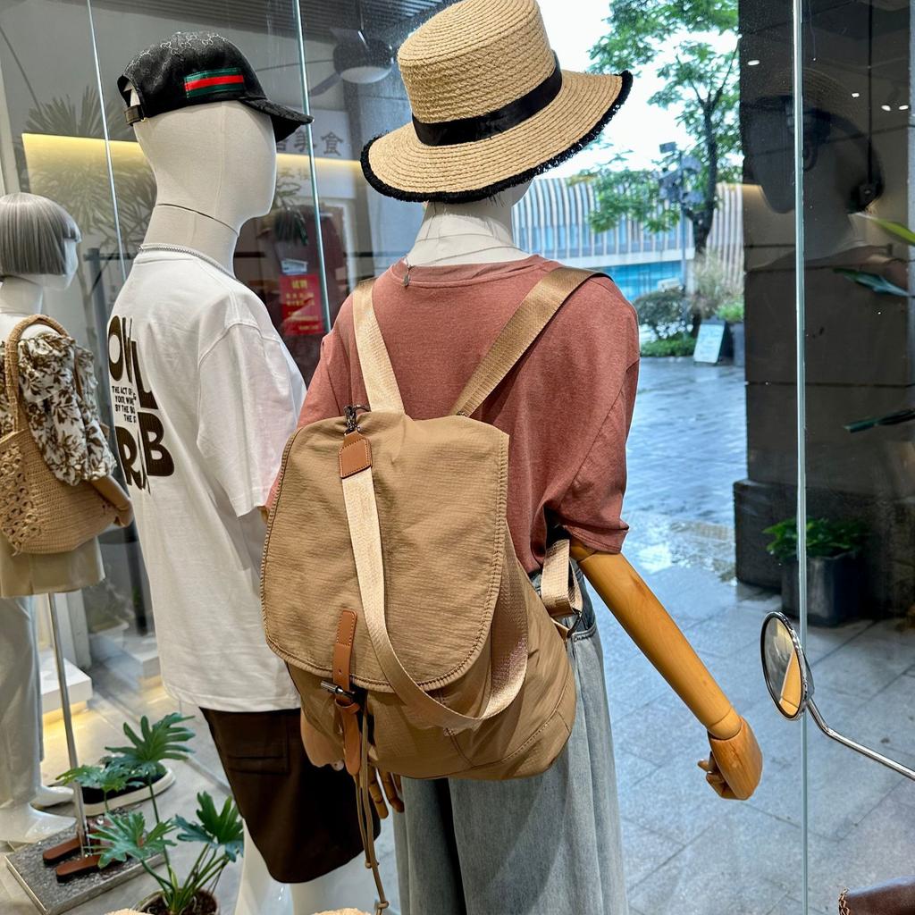 Backpack Female Original Japanese Department College Style Shoulder Bag Lightweight Short-distance Travel Backpack Student Backpack Bag