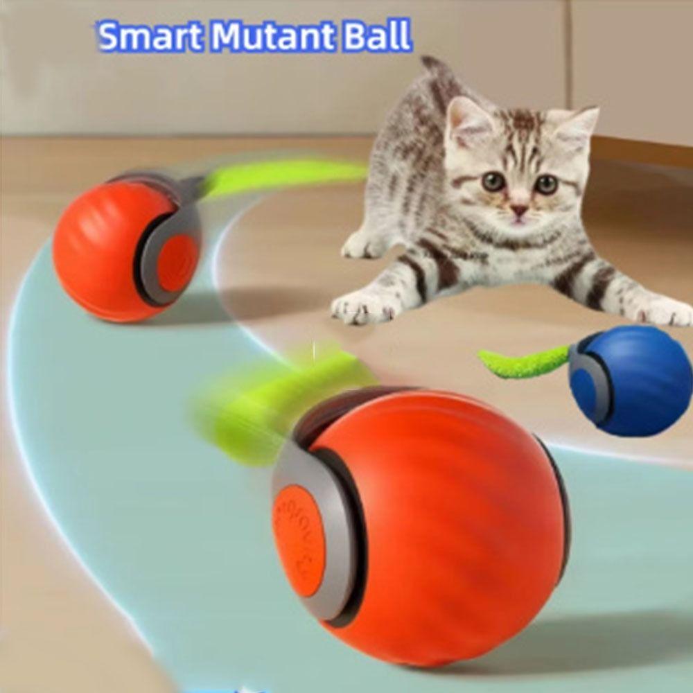 Automatic Moving Cat Interactive Ball Smart Jumping Rolling Ball Pet Toy Ball  Puppy Cat Toys