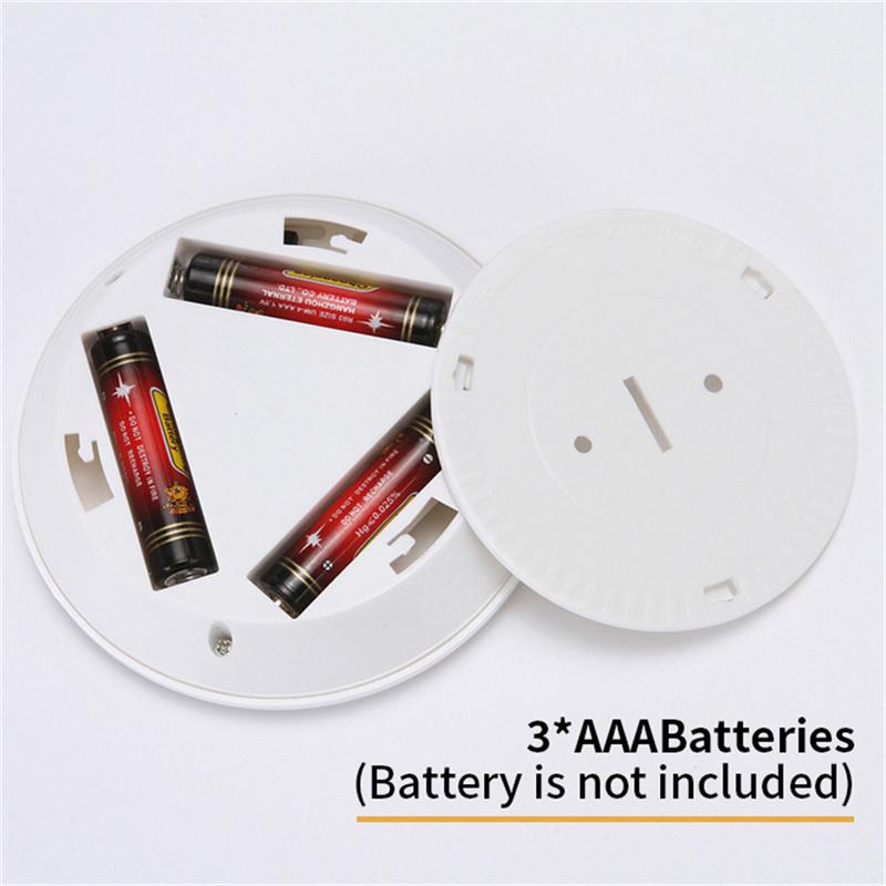 Wireless LED Under Cabinet Light Remote Control Dimmable Wardrobe Night Light Home Bedroom Kitchen Battery Lamp