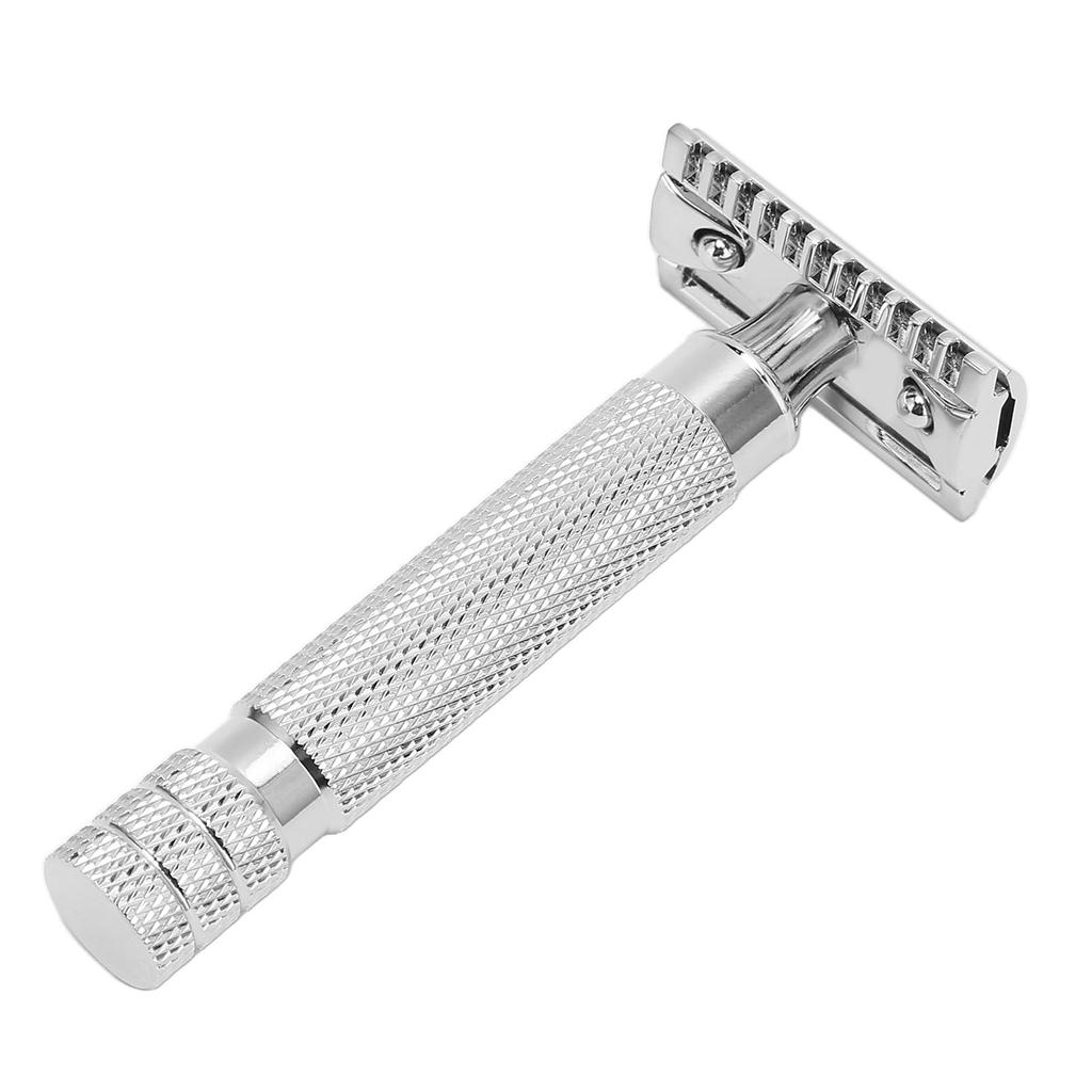Vintage Razors High Safety Ergonomic Handle Anti Rust Classic Manual Shaver for Men Home Barber