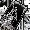 Черно-белая колода Таро Райдера 78 карт Таро для начинающих Система Таро Райдера-Уэйта Карманный размер