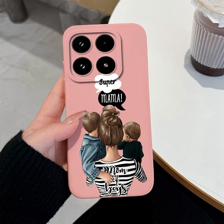 Модный силиконовый чехол для телефона для Xiaomi 17 14 14T 15 15T Pro Poco C71 C75 M7 M8 F7 F8 Премиальный противоскользящий прочный корпус для Xiaomi Capa