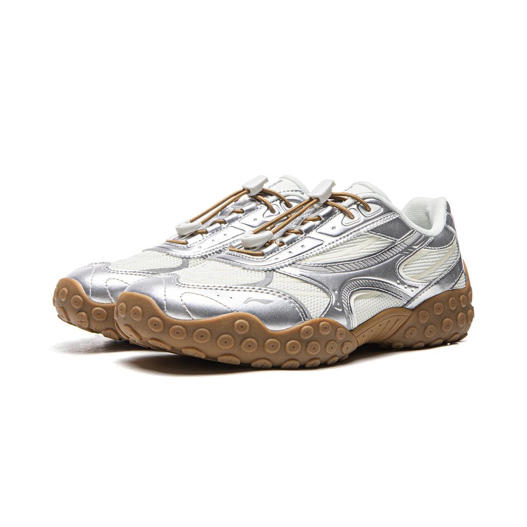Li Ning Film Dancing Low top Casual Shoes Women's Silver White AGLW074-5