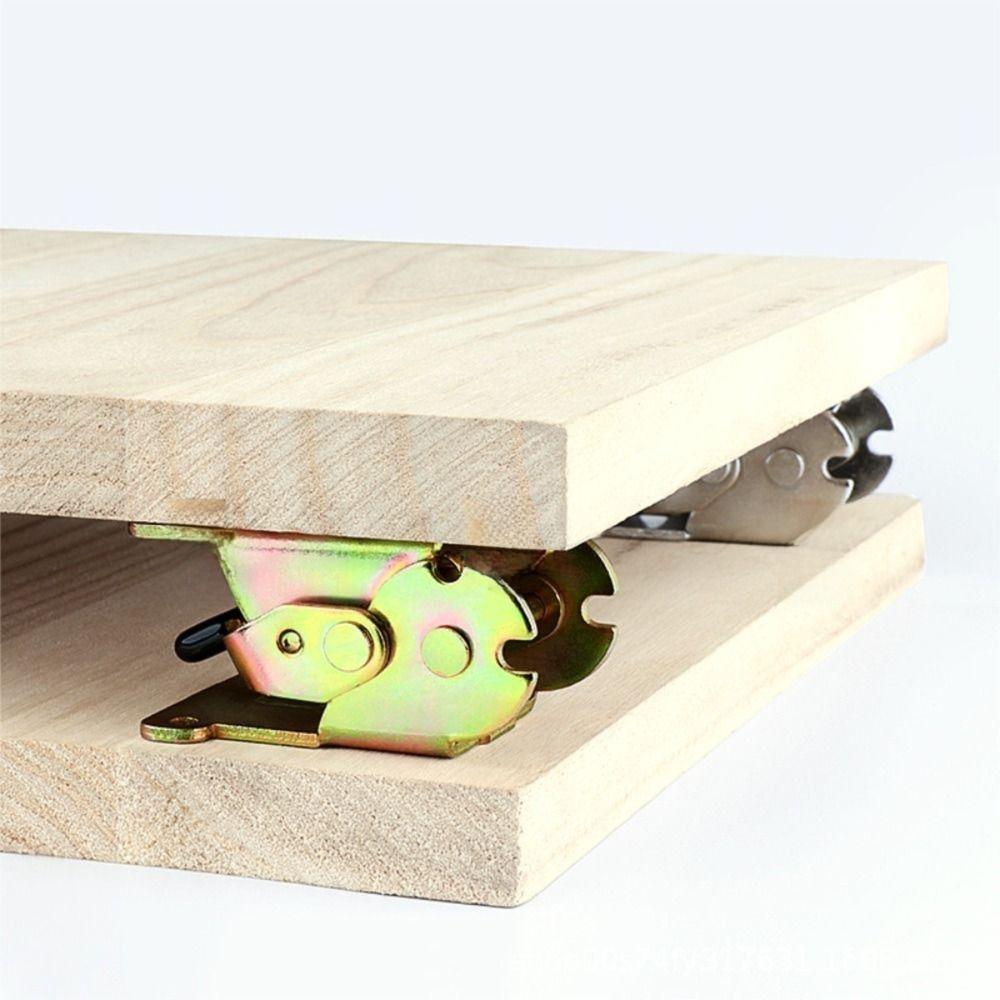 0/90/180 Degree Self Lock Hinges with Screws Foldable Support Table Chair Bed Leg Feet