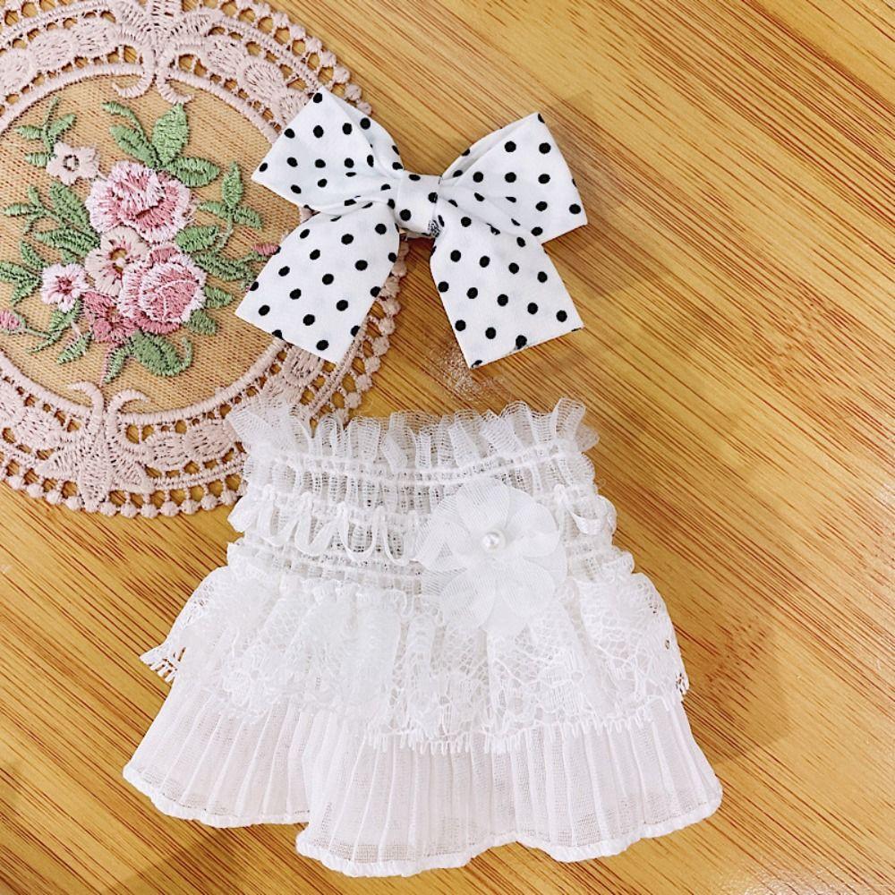 Cute Doll Lovely Clothes Accessories Plush Dolls Clothes  For 20cm Cotton Doll