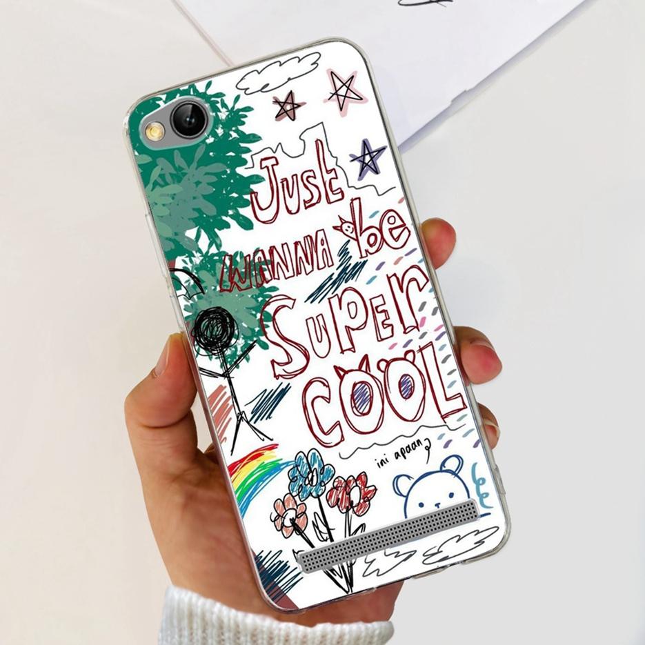 Чехол для Xiaomi Redmi 5A Redmi 4A Стильный painted чехол Мягкий тонкий чехол для телефона Для Xiaomi Redmi 4A 5A Redmi5A Задняя крышка TPU Funda